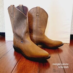 Brown Western Leather Boots